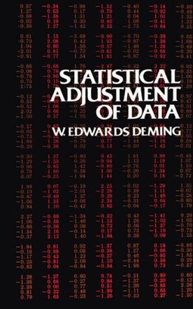 Book Cover - Statistical Adjustment of Data